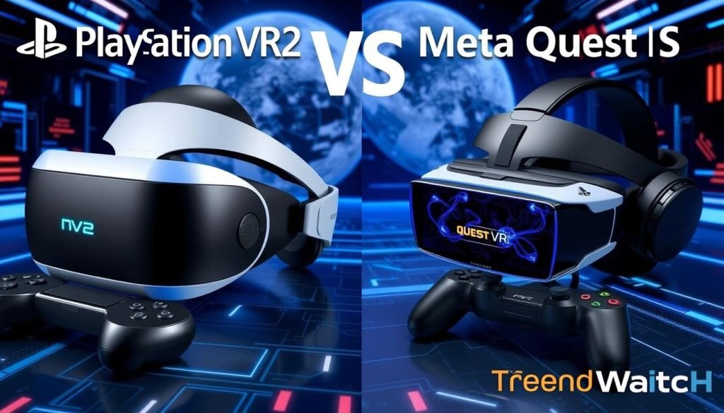 PlayStation VR2 and Meta Quest 3S comparison